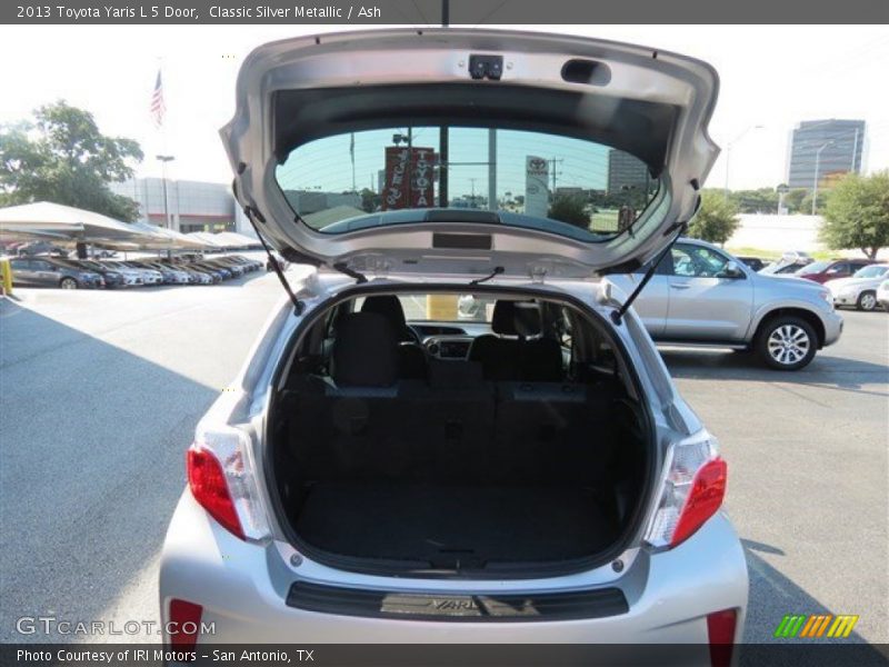Classic Silver Metallic / Ash 2013 Toyota Yaris L 5 Door