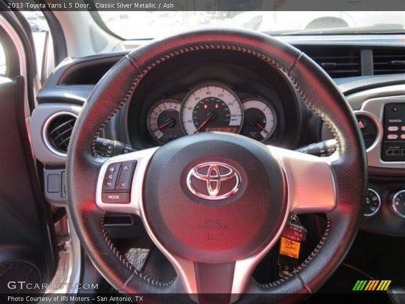 Classic Silver Metallic / Ash 2013 Toyota Yaris L 5 Door