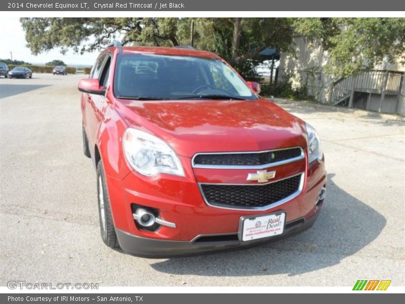 Crystal Red Tintcoat / Jet Black 2014 Chevrolet Equinox LT