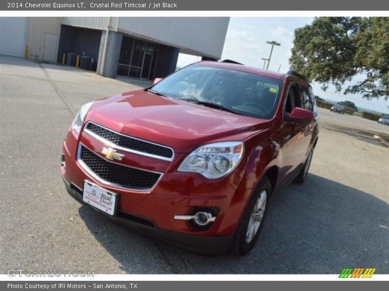 Crystal Red Tintcoat / Jet Black 2014 Chevrolet Equinox LT