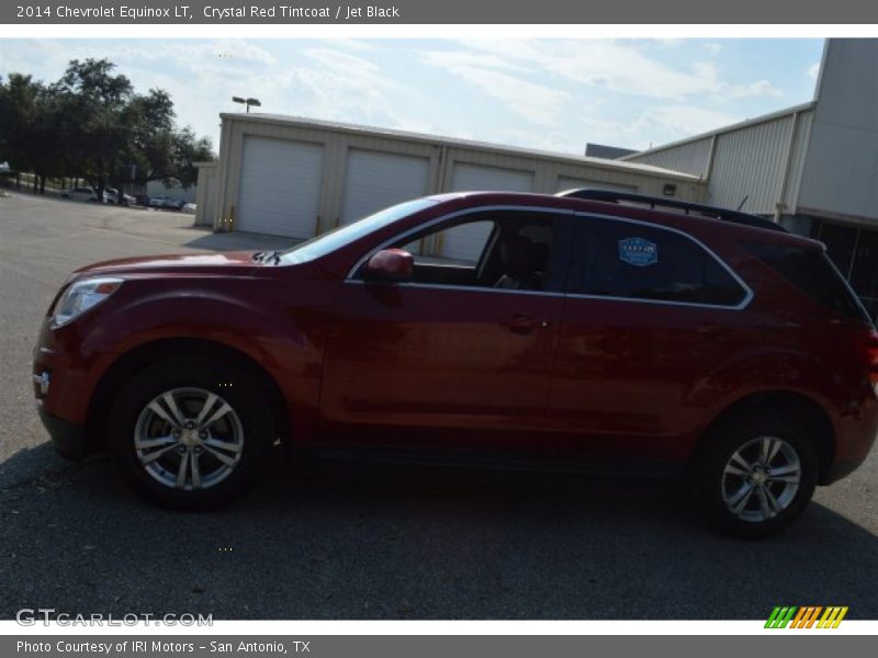 Crystal Red Tintcoat / Jet Black 2014 Chevrolet Equinox LT