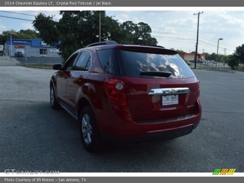 Crystal Red Tintcoat / Jet Black 2014 Chevrolet Equinox LT