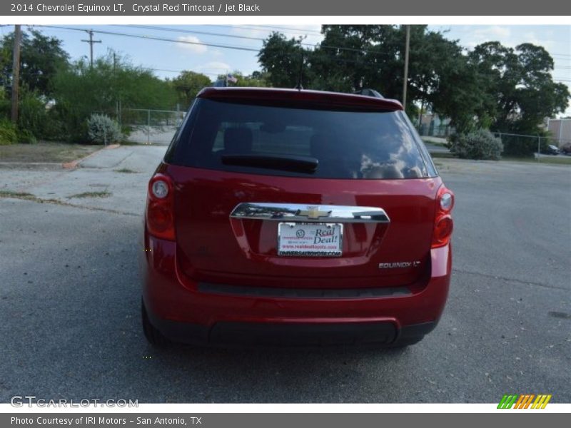 Crystal Red Tintcoat / Jet Black 2014 Chevrolet Equinox LT