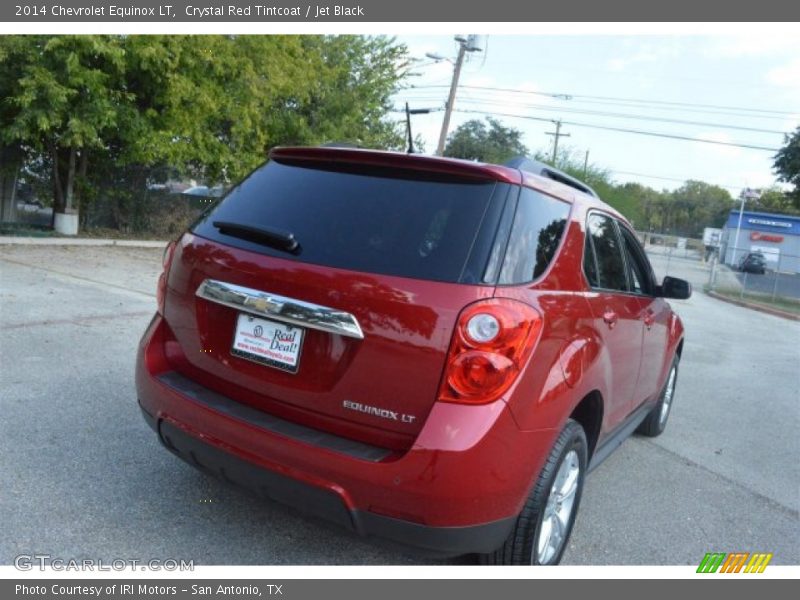 Crystal Red Tintcoat / Jet Black 2014 Chevrolet Equinox LT