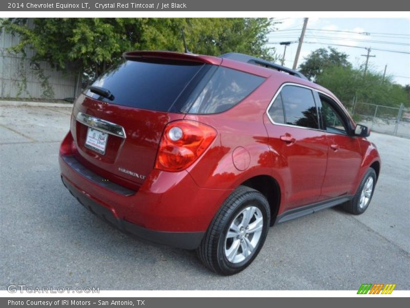 Crystal Red Tintcoat / Jet Black 2014 Chevrolet Equinox LT