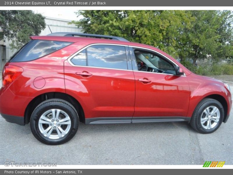 Crystal Red Tintcoat / Jet Black 2014 Chevrolet Equinox LT