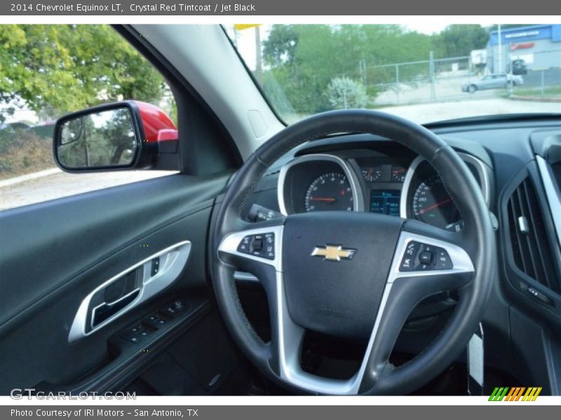 Crystal Red Tintcoat / Jet Black 2014 Chevrolet Equinox LT