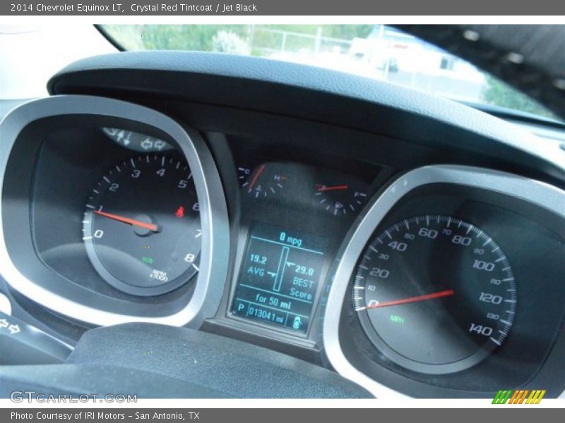 Crystal Red Tintcoat / Jet Black 2014 Chevrolet Equinox LT