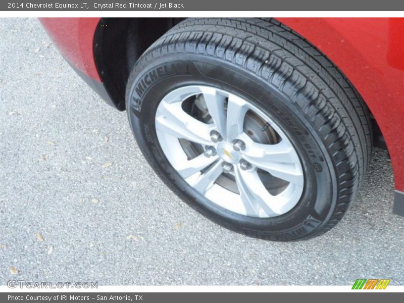 Crystal Red Tintcoat / Jet Black 2014 Chevrolet Equinox LT