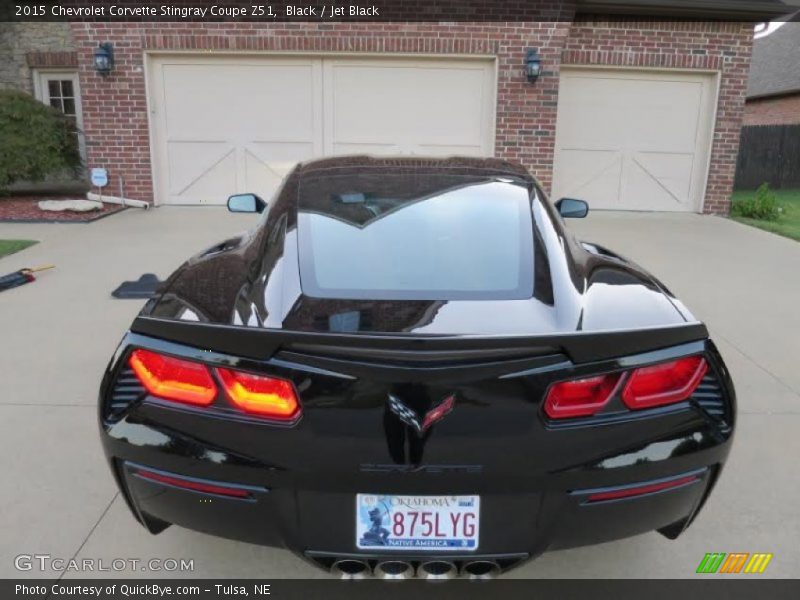 Black / Jet Black 2015 Chevrolet Corvette Stingray Coupe Z51
