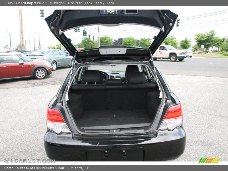Obsidian Black Pearl / Black 2005 Subaru Impreza 2.5 RS Wagon