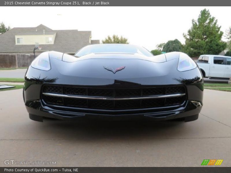Black / Jet Black 2015 Chevrolet Corvette Stingray Coupe Z51