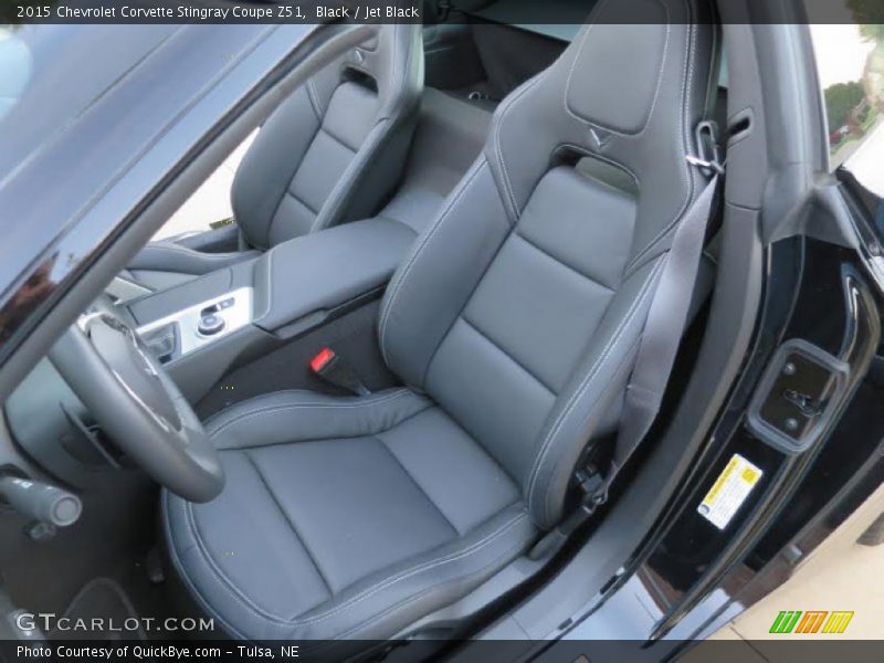 Front Seat of 2015 Corvette Stingray Coupe Z51