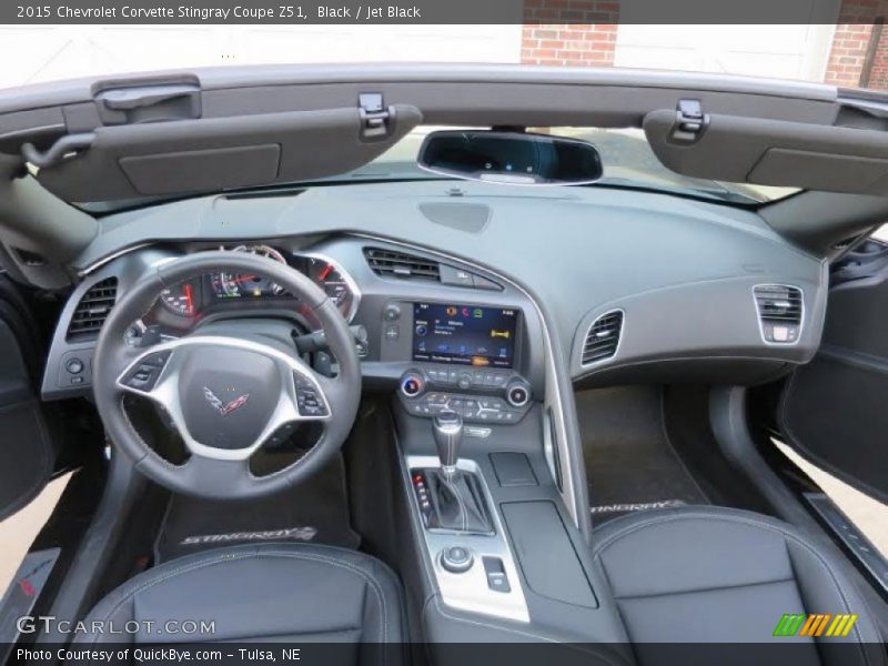 Jet Black Interior - 2015 Corvette Stingray Coupe Z51 