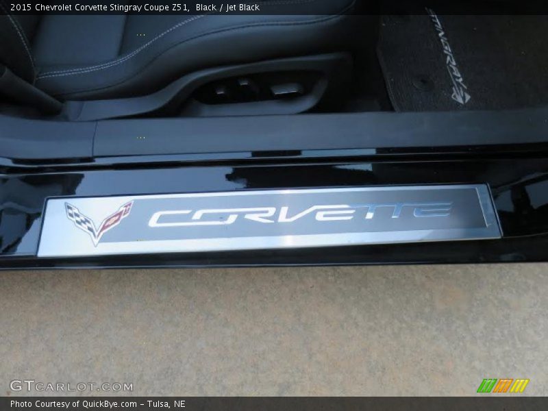 Black / Jet Black 2015 Chevrolet Corvette Stingray Coupe Z51