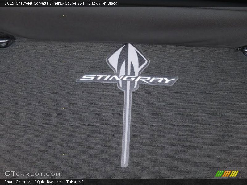 Black / Jet Black 2015 Chevrolet Corvette Stingray Coupe Z51