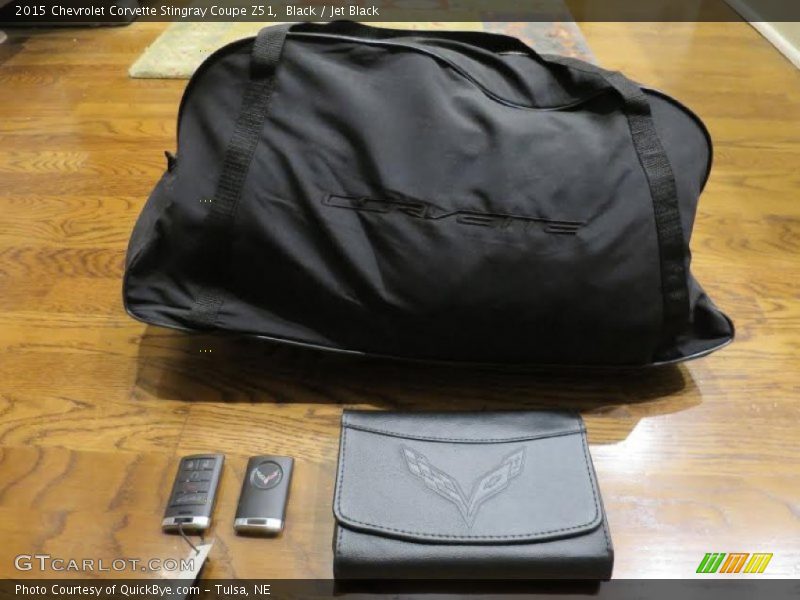 Black / Jet Black 2015 Chevrolet Corvette Stingray Coupe Z51