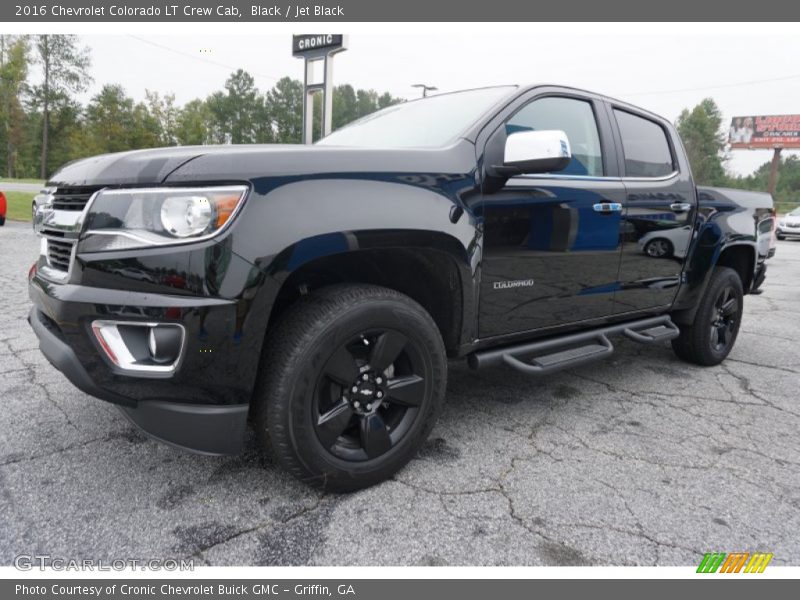 Black / Jet Black 2016 Chevrolet Colorado LT Crew Cab