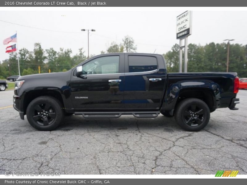 Black / Jet Black 2016 Chevrolet Colorado LT Crew Cab