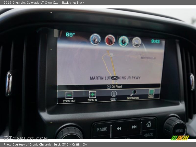 Black / Jet Black 2016 Chevrolet Colorado LT Crew Cab