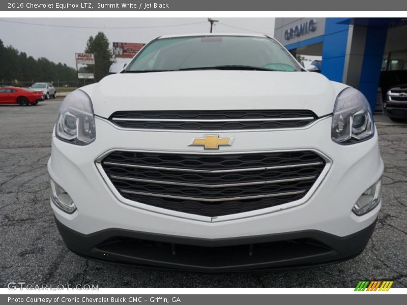 Summit White / Jet Black 2016 Chevrolet Equinox LTZ
