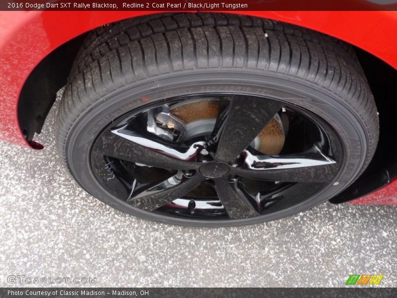 Redline 2 Coat Pearl / Black/Light Tungsten 2016 Dodge Dart SXT Rallye Blacktop