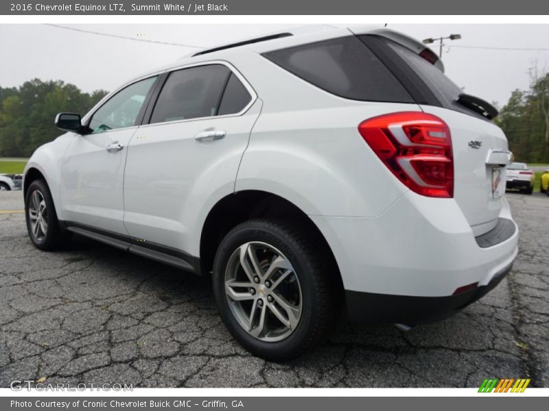 Summit White / Jet Black 2016 Chevrolet Equinox LTZ