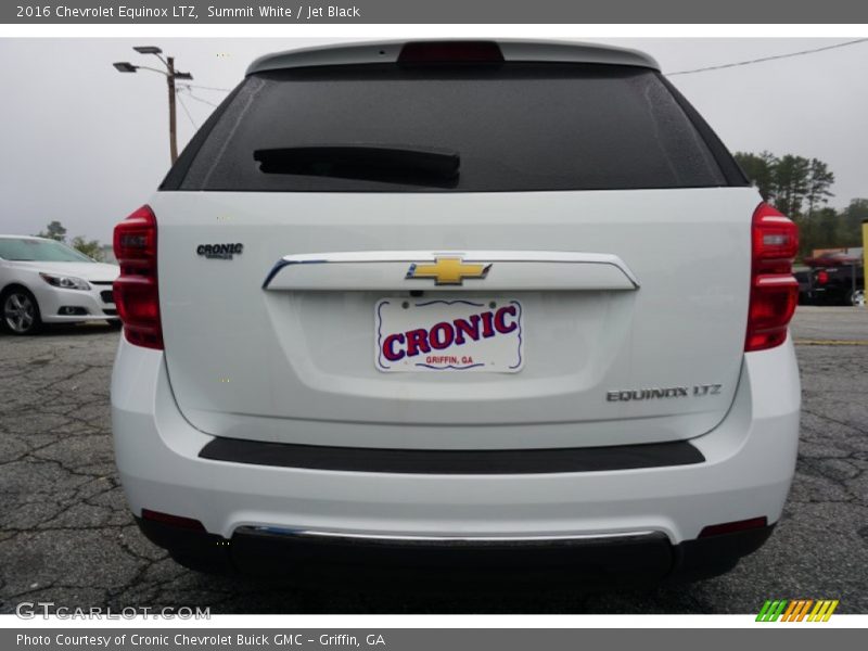 Summit White / Jet Black 2016 Chevrolet Equinox LTZ