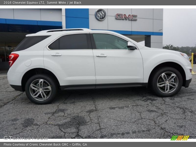 Summit White / Jet Black 2016 Chevrolet Equinox LTZ