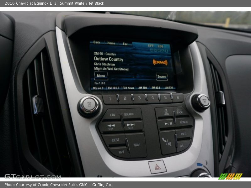 Summit White / Jet Black 2016 Chevrolet Equinox LTZ