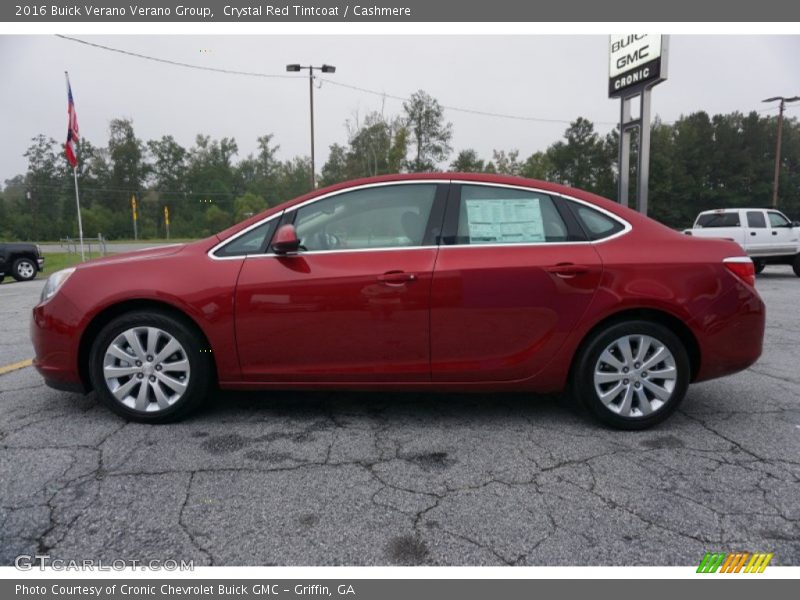 Crystal Red Tintcoat / Cashmere 2016 Buick Verano Verano Group