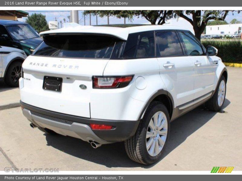 Fuji White / Ebony/Ebony 2016 Land Rover Range Rover Evoque HSE