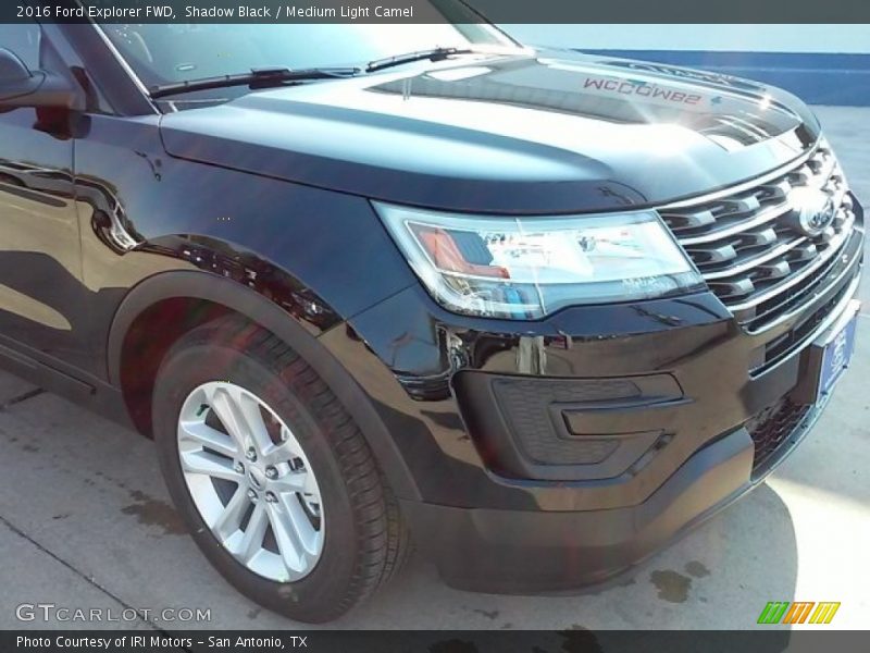Shadow Black / Medium Light Camel 2016 Ford Explorer FWD
