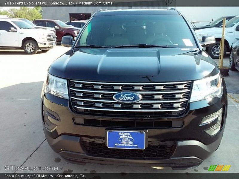 Shadow Black / Medium Light Camel 2016 Ford Explorer FWD