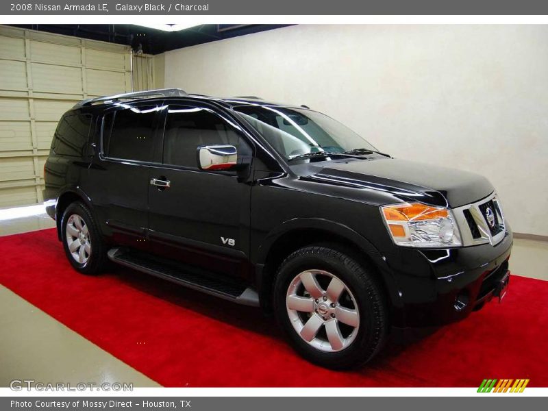 Galaxy Black / Charcoal 2008 Nissan Armada LE