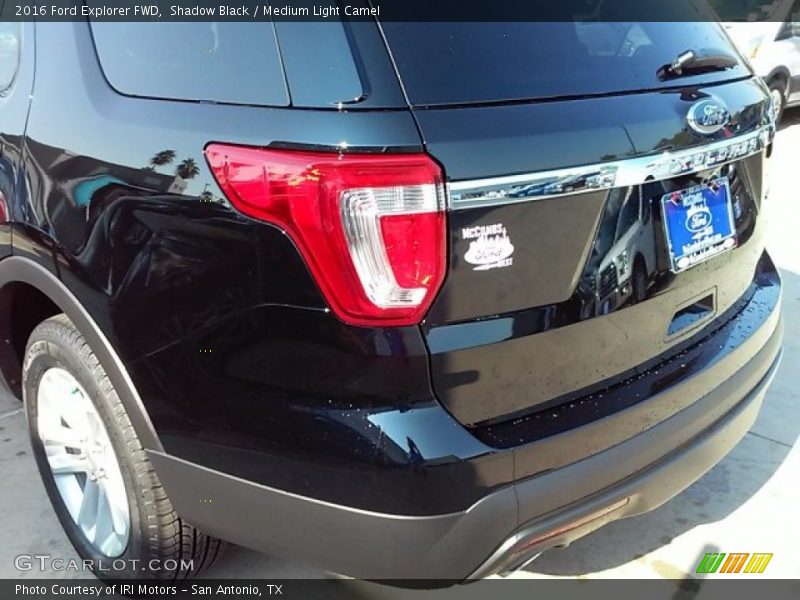 Shadow Black / Medium Light Camel 2016 Ford Explorer FWD