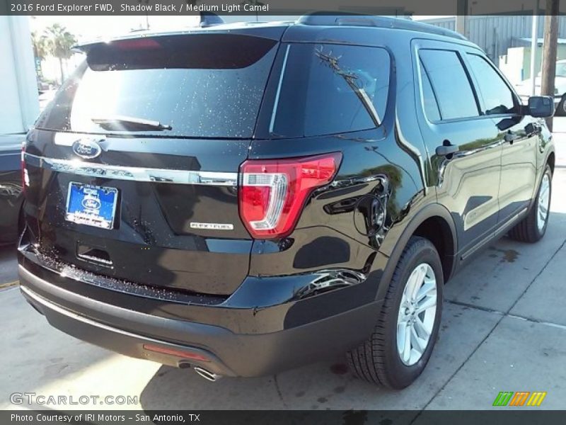 Shadow Black / Medium Light Camel 2016 Ford Explorer FWD