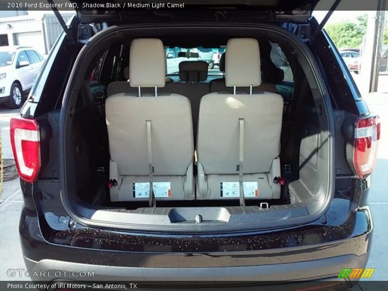 Shadow Black / Medium Light Camel 2016 Ford Explorer FWD