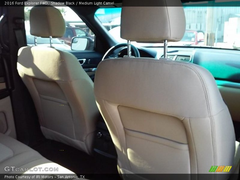 Shadow Black / Medium Light Camel 2016 Ford Explorer FWD