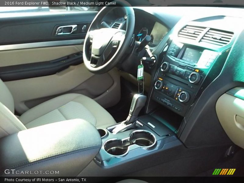 Shadow Black / Medium Light Camel 2016 Ford Explorer FWD