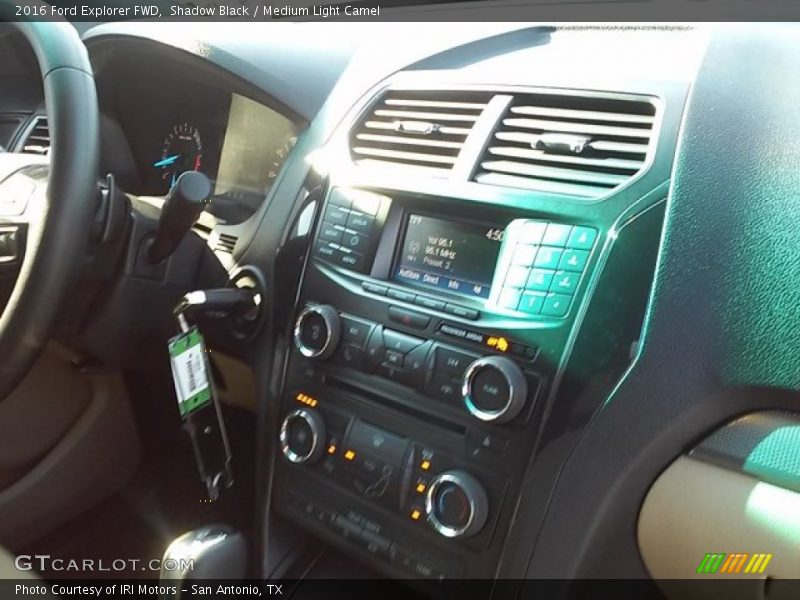 Shadow Black / Medium Light Camel 2016 Ford Explorer FWD