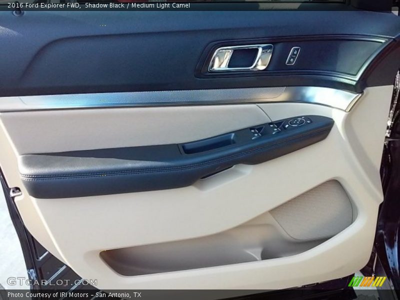 Shadow Black / Medium Light Camel 2016 Ford Explorer FWD