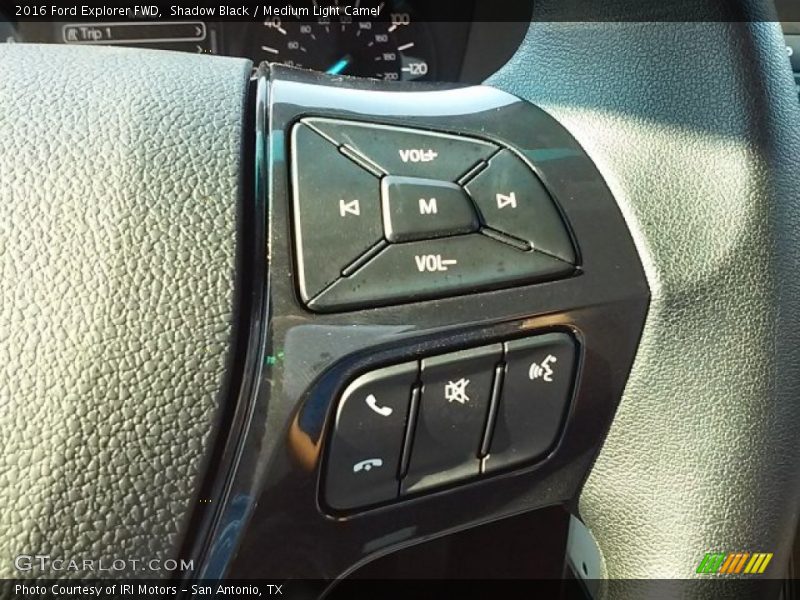 Shadow Black / Medium Light Camel 2016 Ford Explorer FWD