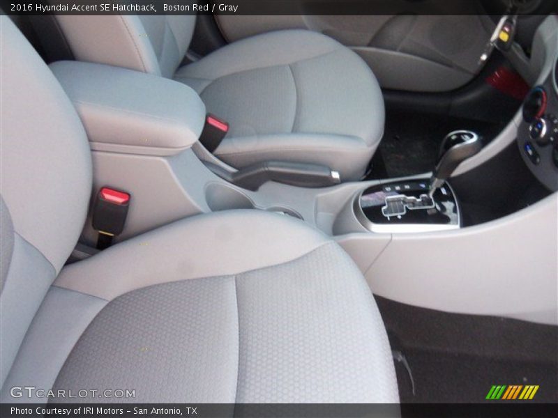 Boston Red / Gray 2016 Hyundai Accent SE Hatchback