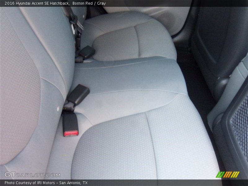 Boston Red / Gray 2016 Hyundai Accent SE Hatchback