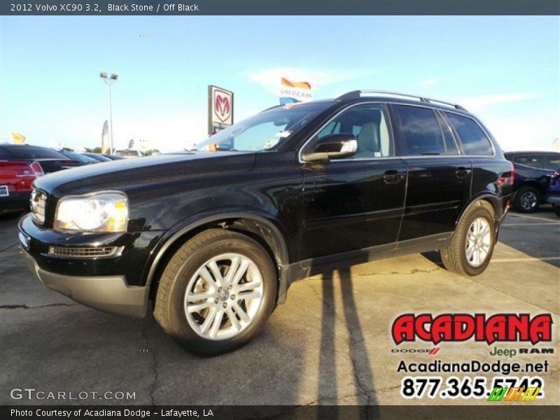 Black Stone / Off Black 2012 Volvo XC90 3.2