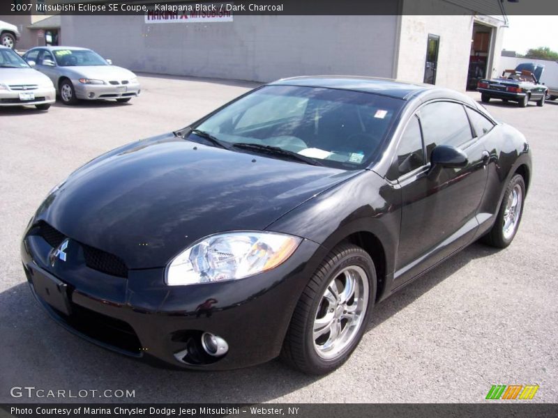 Kalapana Black / Dark Charcoal 2007 Mitsubishi Eclipse SE Coupe
