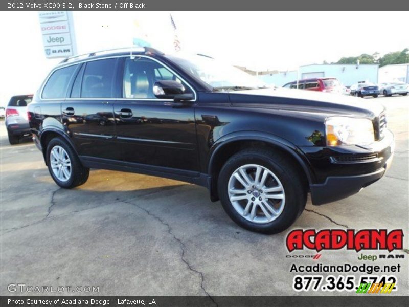Black Stone / Off Black 2012 Volvo XC90 3.2