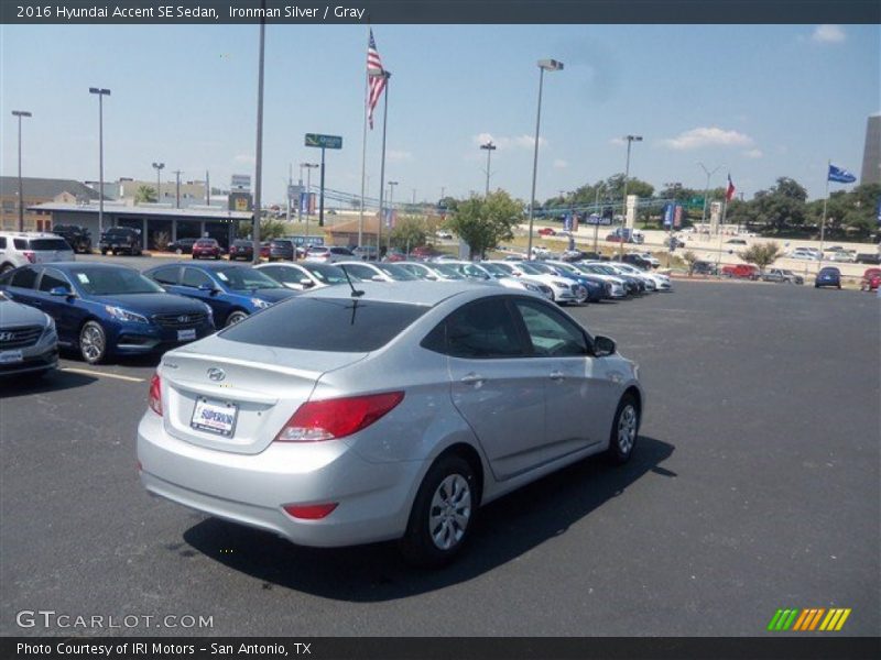 Ironman Silver / Gray 2016 Hyundai Accent SE Sedan