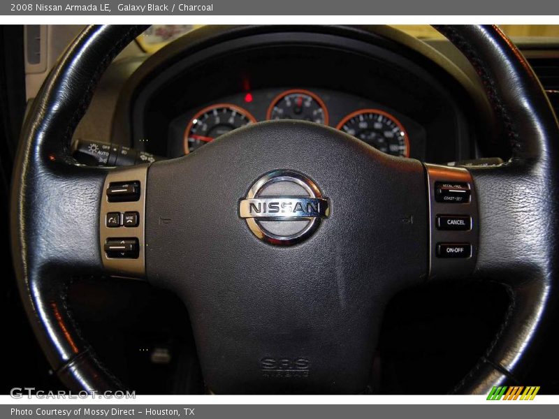 Galaxy Black / Charcoal 2008 Nissan Armada LE